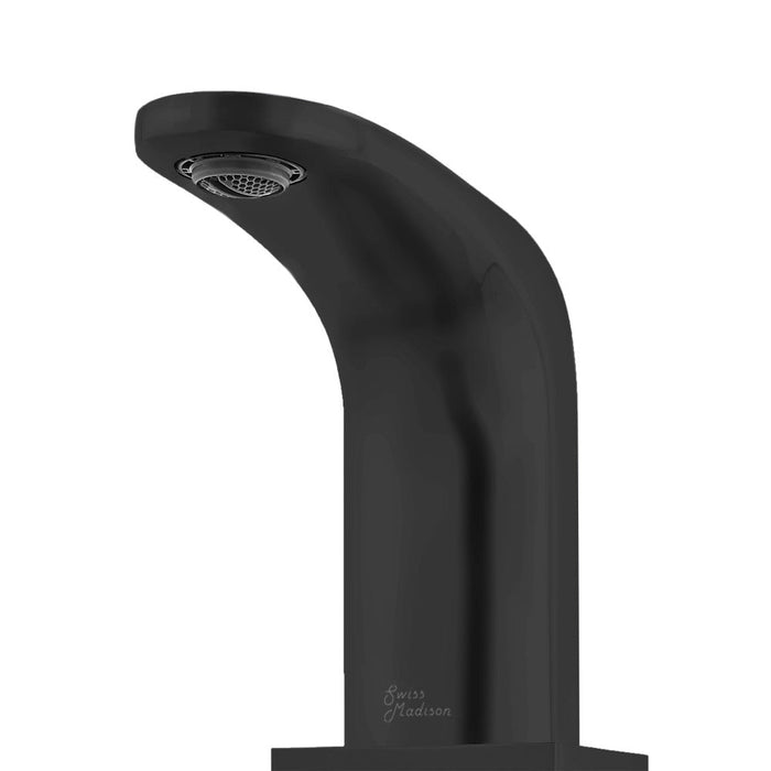 Swiss Madison Chateau 8 in. Widespread, 2-Handle, Bathroom Faucet in Matte Black