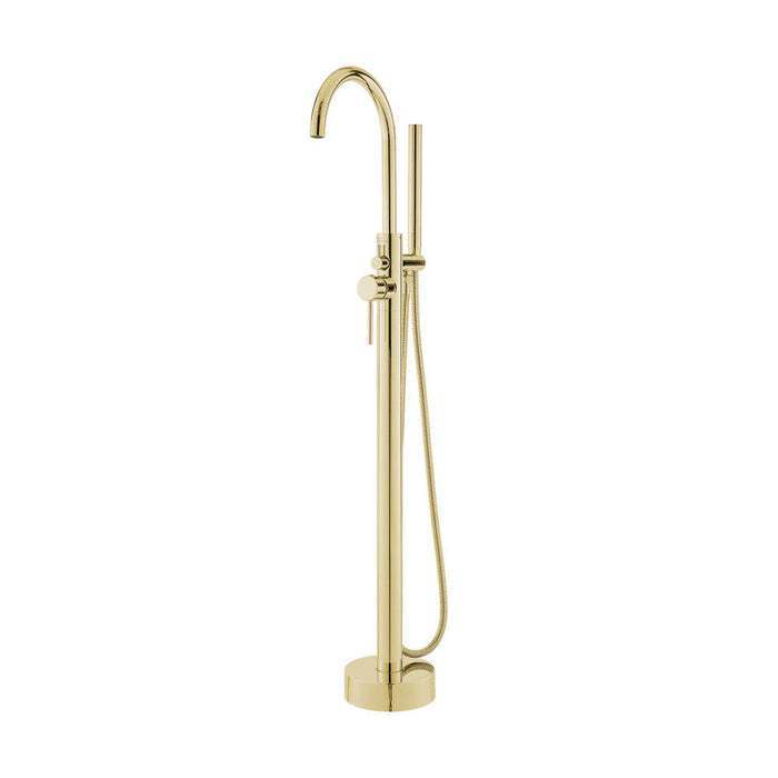 Swiss Madison Ivy Freestanding Bathtub Faucet in Brushed Gold