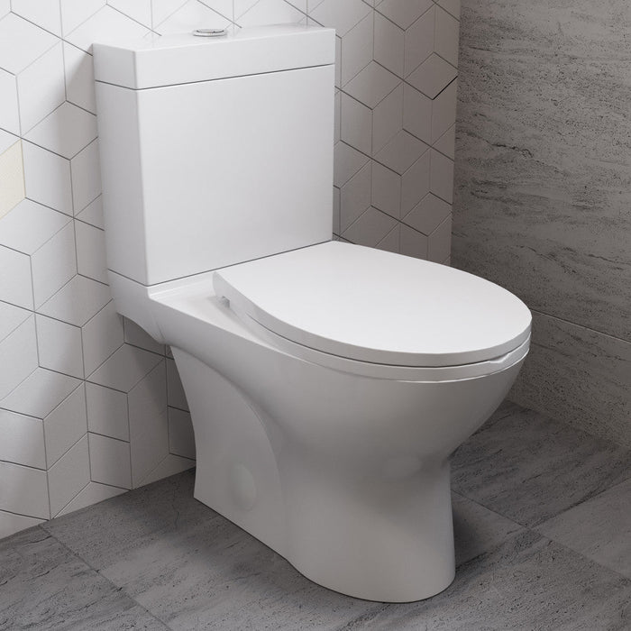 Swiss Madison Cache Two-Piece Elongated Toilet Dual-Flush 1.1/1.6 gpf - SM-2T220