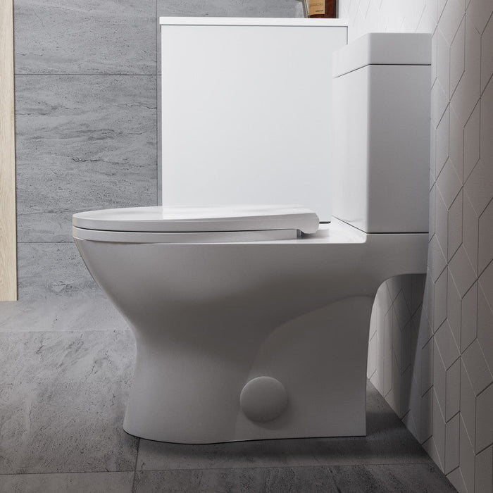 Swiss Madison Cache Two-Piece Elongated Toilet Dual-Flush 1.1/1.6 gpf - SM-2T220