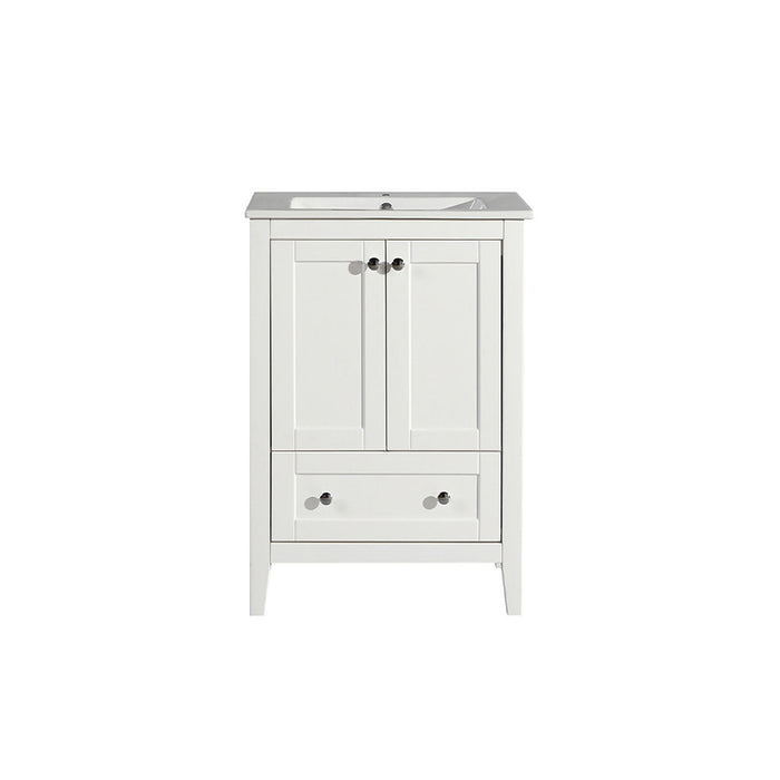 Swiss Madison Cannes 24 Single, Two Doors, One Drawer, Bathroom Vanity - SM-BV412