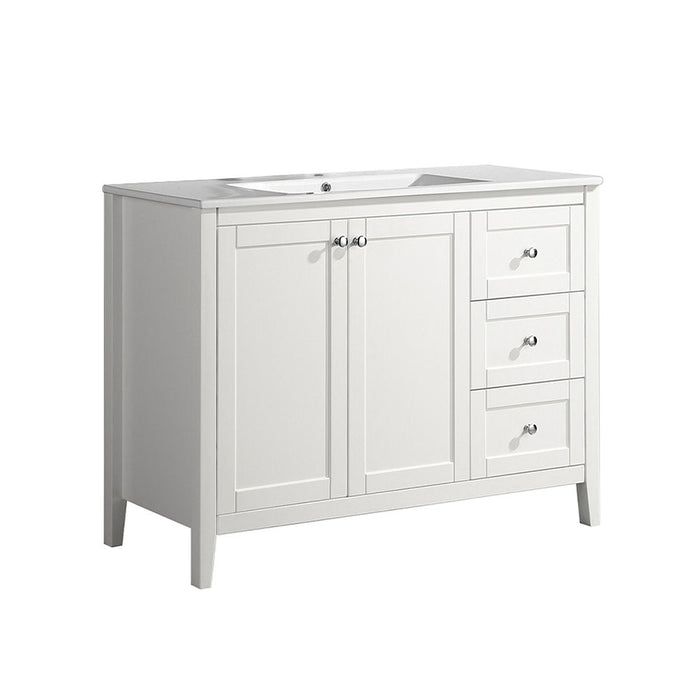 Swiss Madison Cannes 48 Single, Two Doors, Three Drawers, Bathroom Vanity - SM-BV414