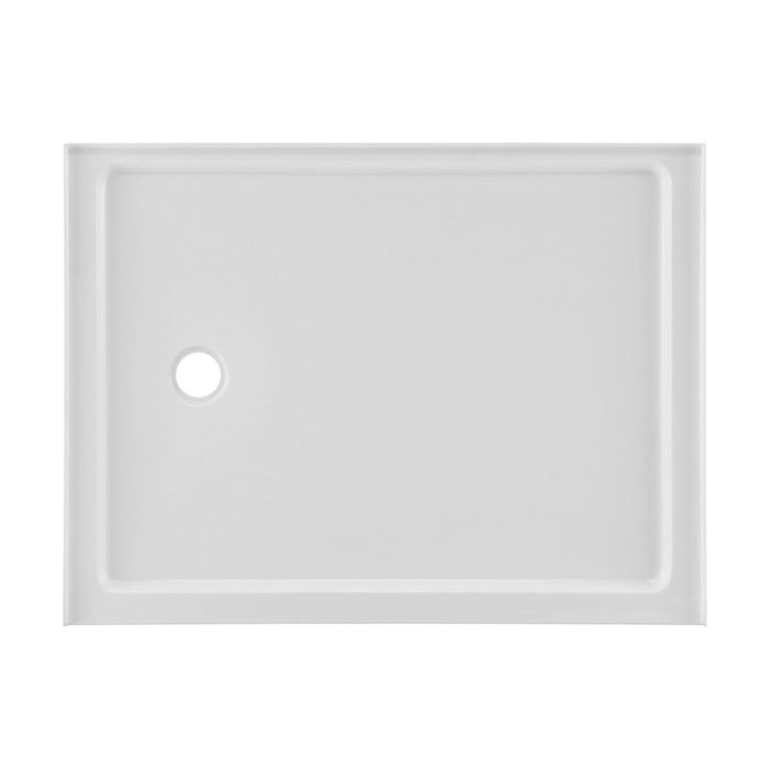 Swiss Madison Carre 48" x 36" Acrylic White, Single-Threshold, Left Drain, Shower Base - SM-SB540