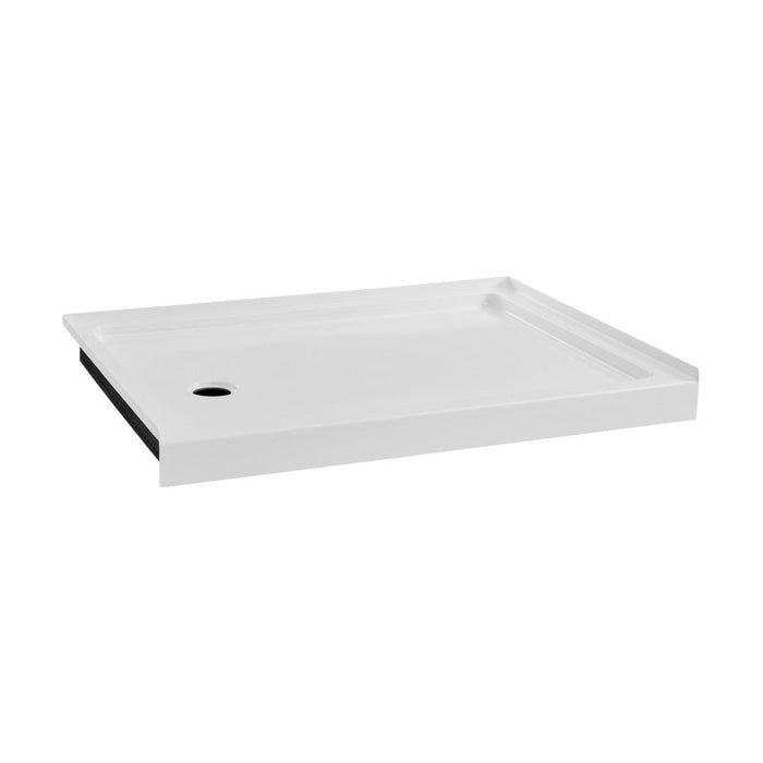 Swiss Madison Carre 48" x 36" Acrylic White, Single-Threshold, Left Drain, Shower Base - SM-SB540