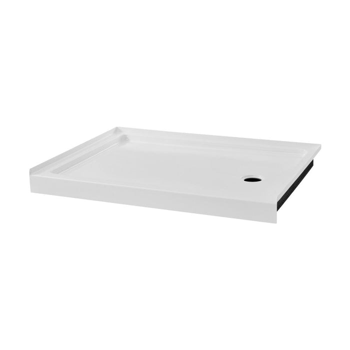 Swiss Madison Carre 48" x 36" Acrylic White, Single-Threshold, Right Drain, Shower Base - SM-SB542