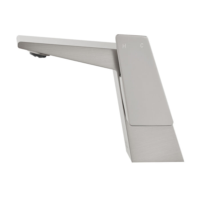 Swiss Madison Carre Single Hole, Single-Handle, Bathroom Faucet in Brushed Nickel - SM-BF30BN