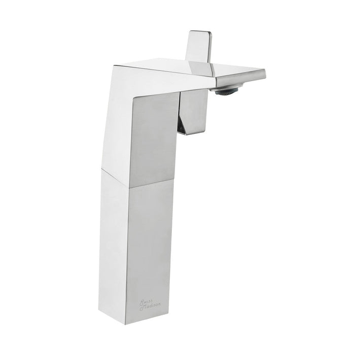 Swiss Madison Carre Single Hole, Single-Handle, High Arc Bathroom Faucet in Chrome - SM-BF31C