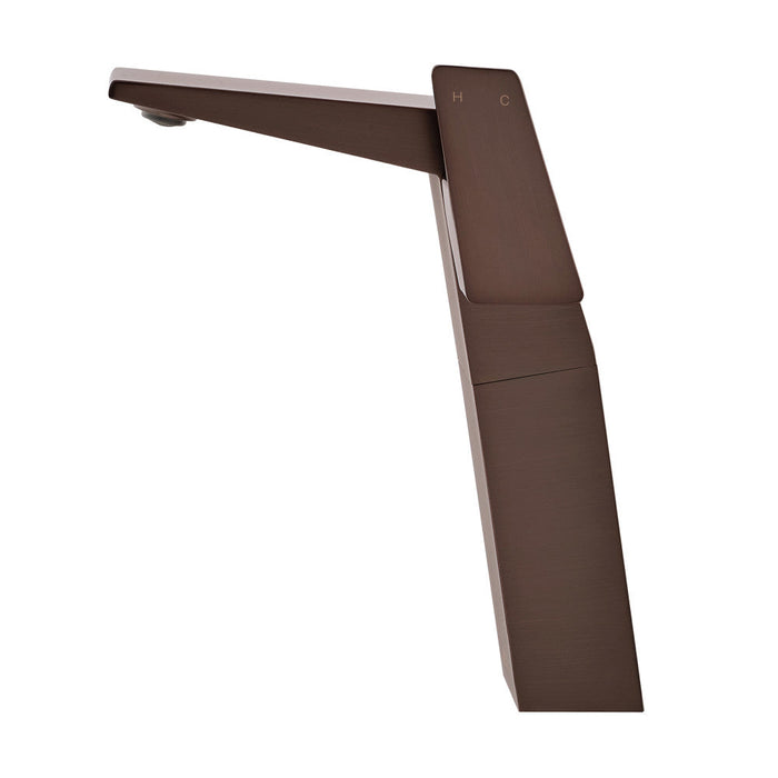 Swiss Madison Carre Single Hole, Single-Handle, High Arc Bathroom Faucet in Oil Rubbed Bronze - SM-BF31OR