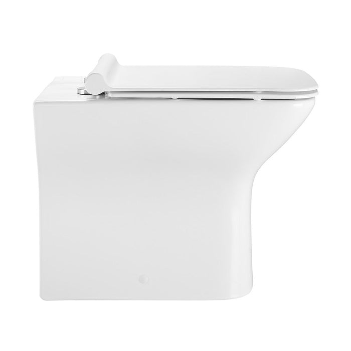 Swiss Madison Carre Back-To-Wall Square Toilet Bowl - SM-WT530