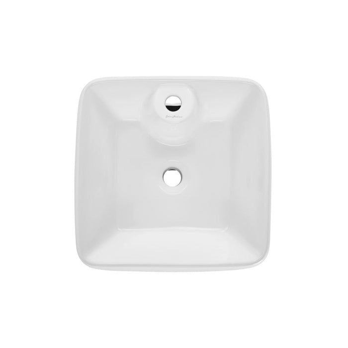 Swiss Madison Carre One Piece Pedestal Sink - SM-PS311