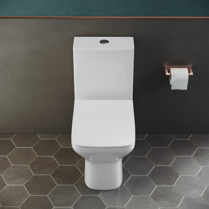 Swiss Madison Carre One-Piece Square Toilet Dual-Flush 1.1/1.6 gpf with 10" Rough-In - SM-1T276