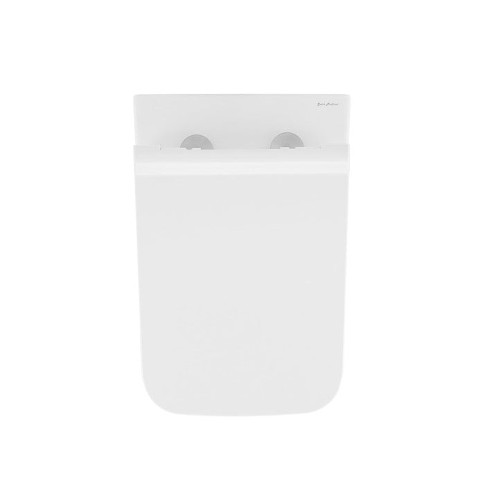 Swiss Madison Carre Wall-Hung Elongated Toilet Bowl - SM-WT455