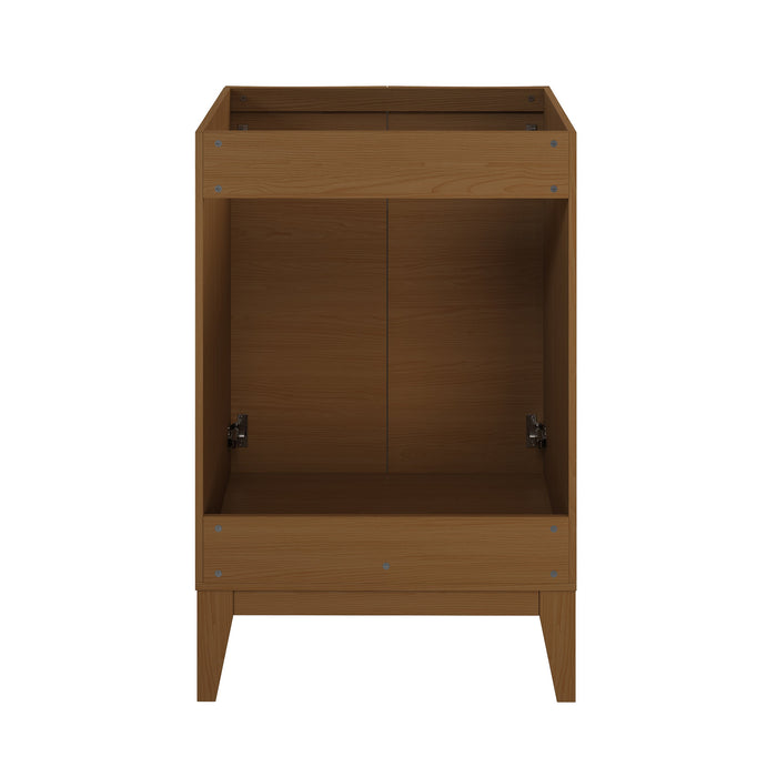 Swiss Madison Cascade 24'' Bathroom Vanity in Brown Oak - Cabinet - SM-BV470BK-C