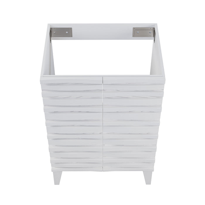 Swiss Madison Cascade 24'' Bathroom Vanity in White - Cabinet - SM-BV470W-C