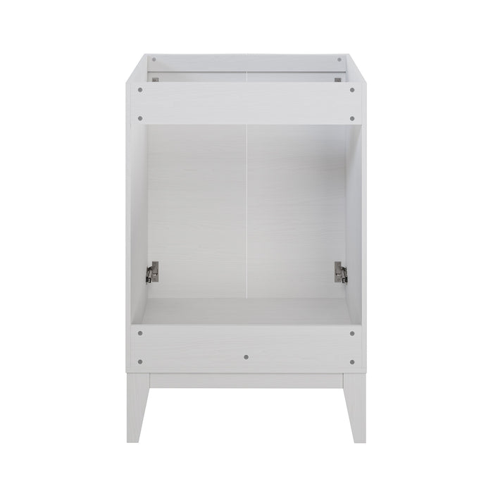 Swiss Madison Cascade 24'' Bathroom Vanity in White - Cabinet - SM-BV470W-C