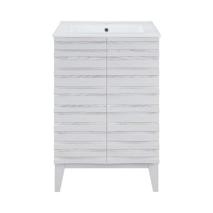 Swiss Madison Cascade 24'' Bathroom Vanity in White - SM-BV470W