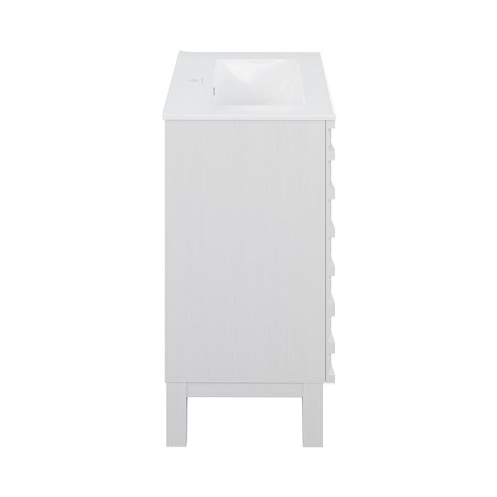 Swiss Madison Cascade 24'' Bathroom Vanity in White - SM-BV470W