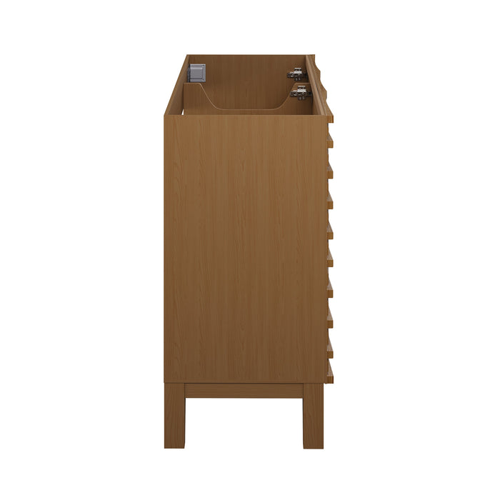 Swiss Madison Cascade 36'' Bathroom Vanity in Brown Oak - Cabinet - SM-BV471BK-C