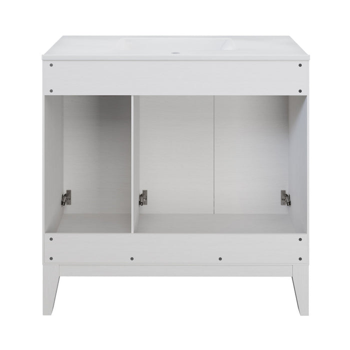 Swiss Madison Cascade 36'' Bathroom Vanity in White - SM-BV471W