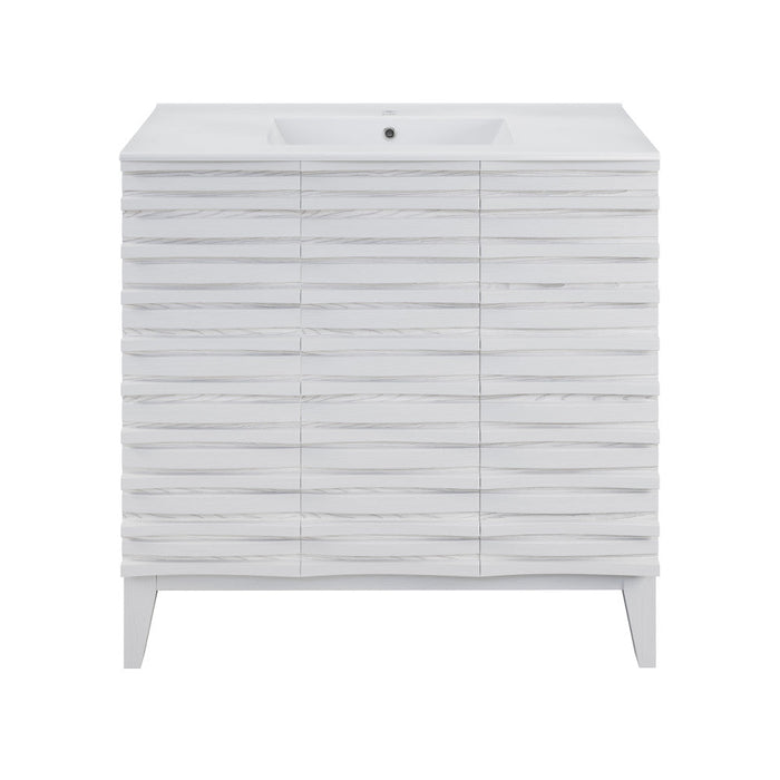 Swiss Madison Cascade 36'' Bathroom Vanity in White - SM-BV471W