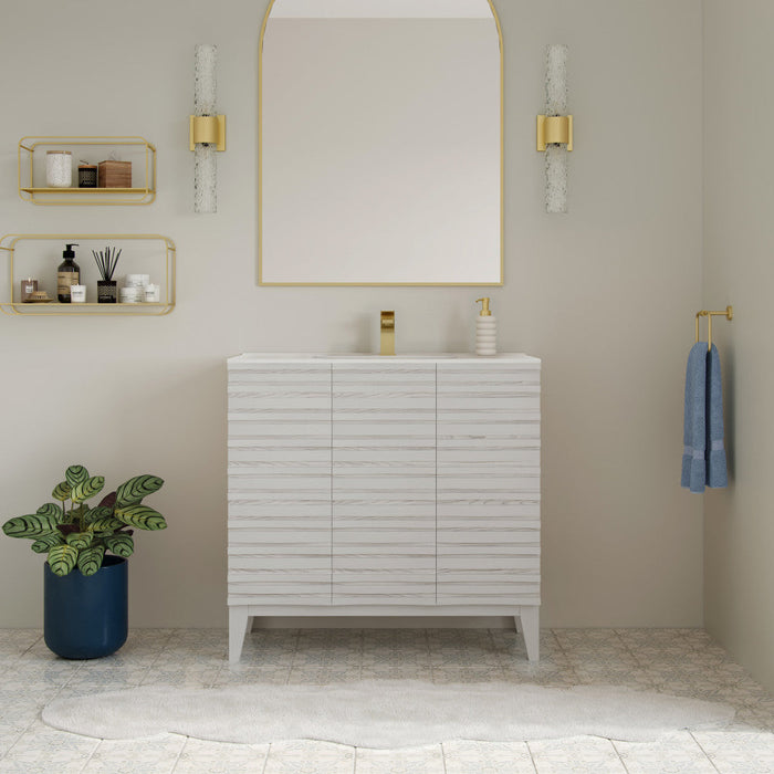 Swiss Madison Cascade 36'' Bathroom Vanity in White - SM-BV471W