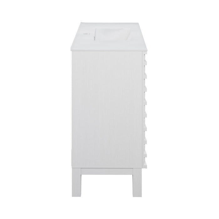 Swiss Madison Cascade 36'' Bathroom Vanity in White - SM-BV471W