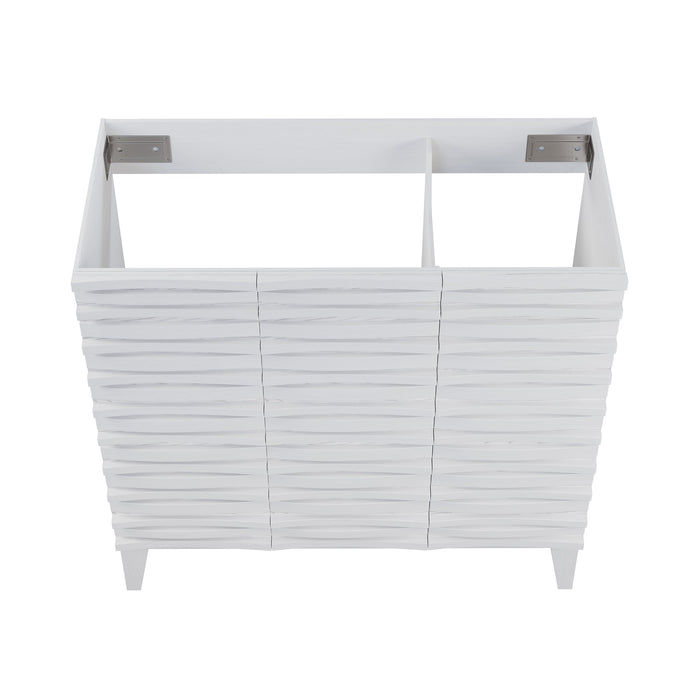 Swiss Madison Cascade 36'' Bathroom Vanity in White - Cabinet - SM-BV471W-C