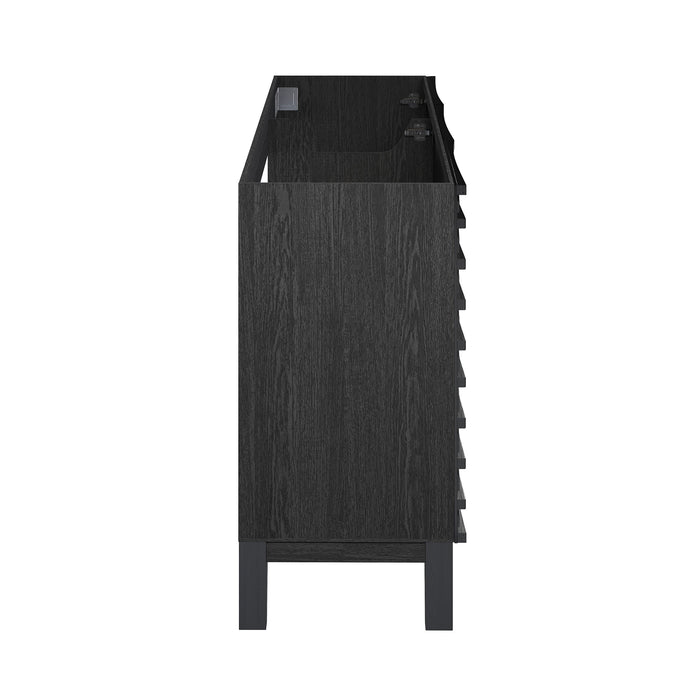 Swiss Madison Cascade 48" Bathroom Vanity in Black - Cabinet - SM-BV557B-C