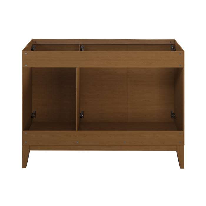 Swiss Madison Cascade 48'' Bathroom Vanity in Brown Oak- Cabinet Only - SM-BV557WN-C