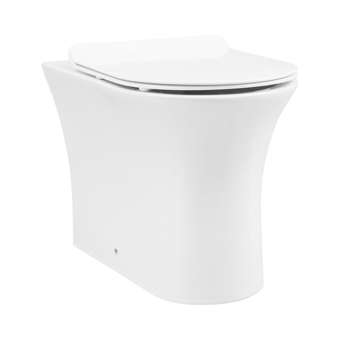 Swiss Madison Cascade Back-to-Wall Elongated Toilet Bowl - SM-WT520