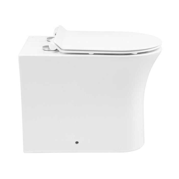 Swiss Madison Cascade Back-to-Wall Elongated Toilet Bowl - SM-WT520