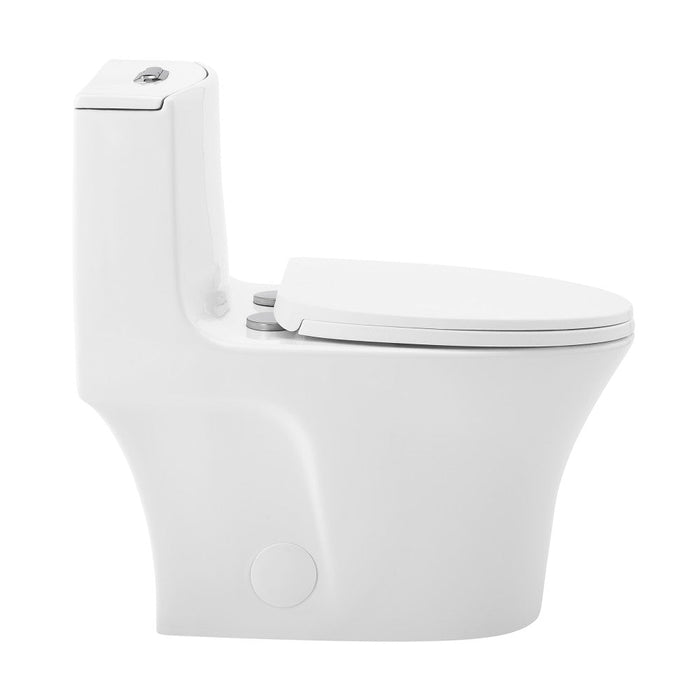 Swiss Madison Cascade II One Piece Elongated Toilet Dual Flush 1.1/1.6 gpf - CT-1T275