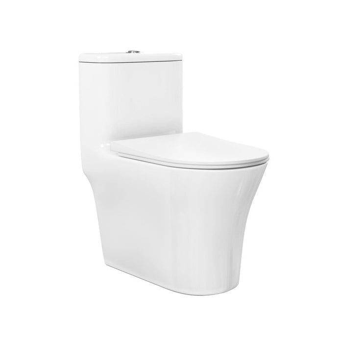 Swiss Madison Cascade One-Piece Compact Toilet Dual-Flush 1.1/1.6 gpf - SM-1T300