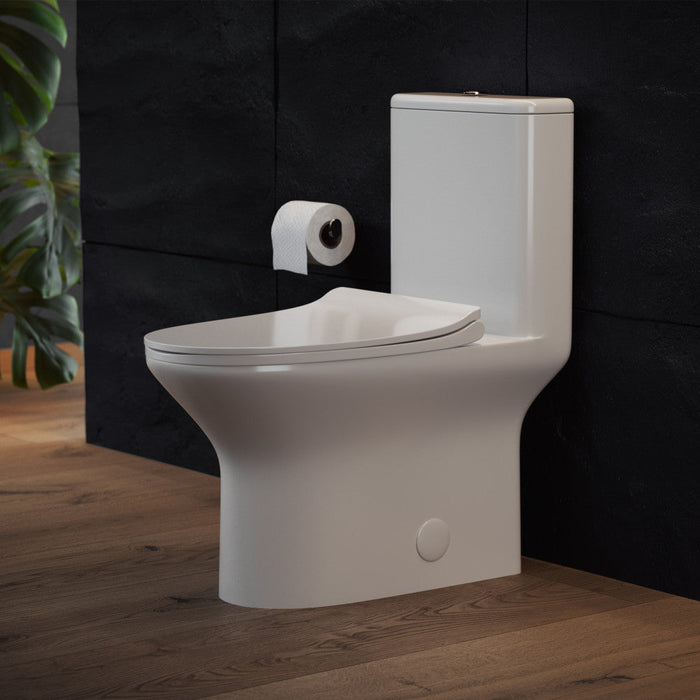 Swiss Madison Cascade One-Piece Toilet Dual-Flush 0.8/1.28 gpf - SM-1T129