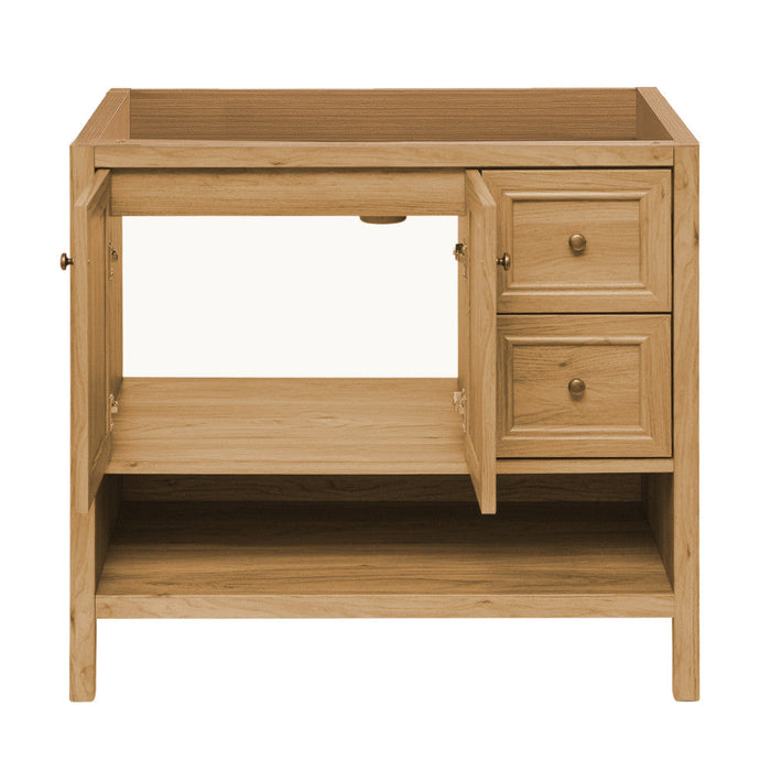 Swiss Madison Chateau 36" Bathroom Vanity in Natural Oak - Cabinet - SM-BV241-C