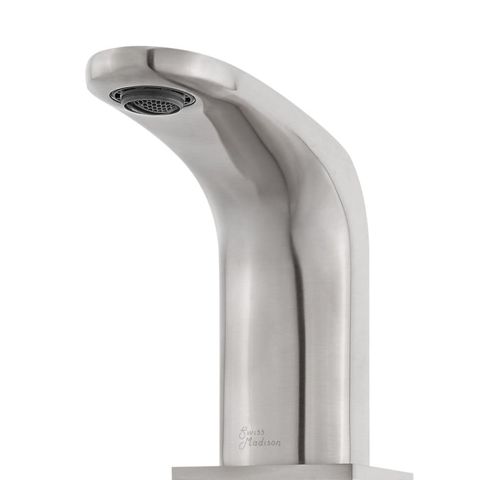 Swiss Madison Chateau 8 in. Widespread, 2-Handle, Bathroom Faucet in Brushed Nickel - SM-BF02BN