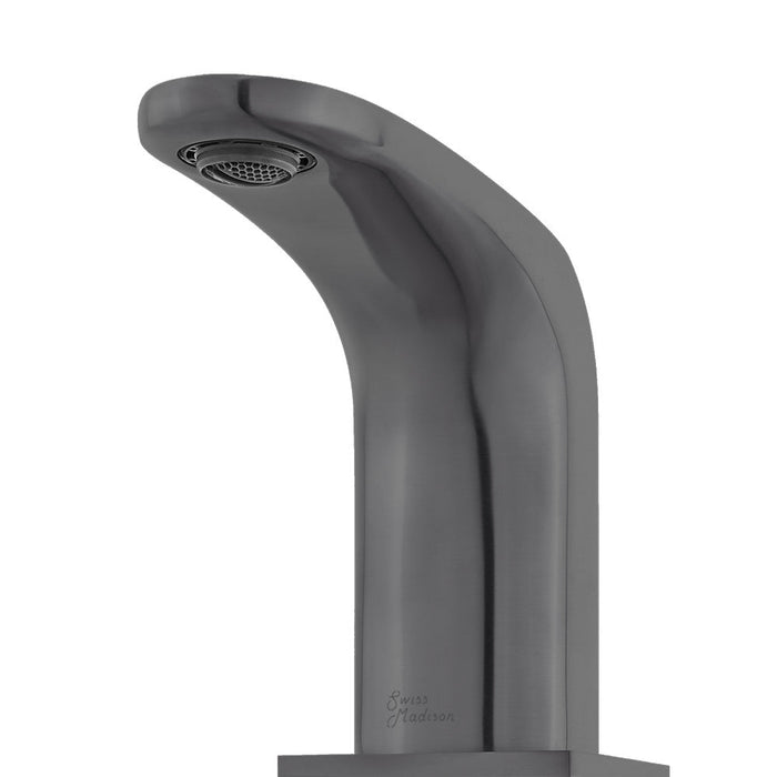 Swiss Madison Chateau 8 in. Widespread, 2-Handle, Bathroom Faucet in Gunmetal Grey - SM-BF02GG