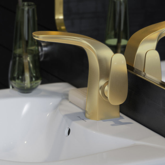 Swiss Madison Chateau Single Hole, Single-Handle, Bathroom Faucet in Brushed Gold - SM-BF00BG