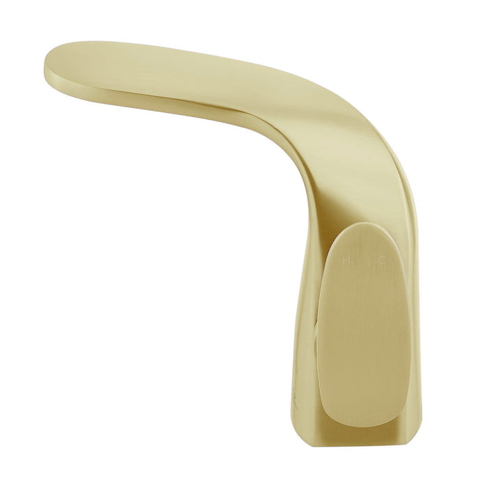 Swiss Madison Chateau Single Hole, Single-Handle, Bathroom Faucet in Brushed Gold - SM-BF00BG