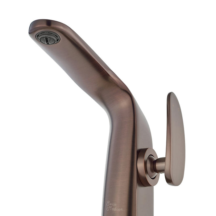 Swiss Madison Chateau Single Hole, Single-Handle, Bathroom Faucet in Oil Rubbed Bronze - SM-BF00OR