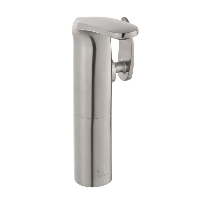 Swiss Madison Chateau Single Hole, Single-Handle, High Arc Bathroom Faucet in Brushed Nickel - SM-BF01BN