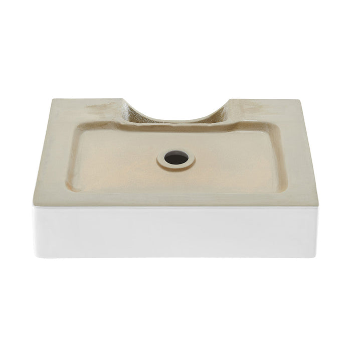 Swiss Madison Claire 20 Rectangle Ceramic Vessel Sink - SM-VS203