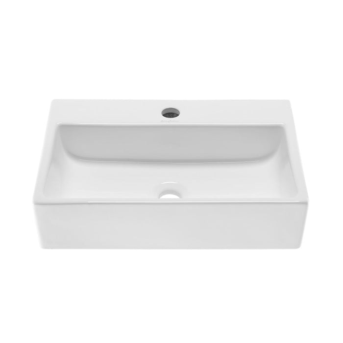 Swiss Madison Claire 20 Rectangle Ceramic Vessel Sink - SM-VS203