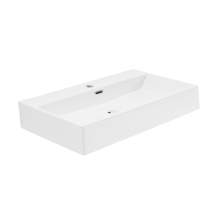 Swiss Madison Claire 30" Rectangle Wall-Mount Bathroom Sink - SM-WS333