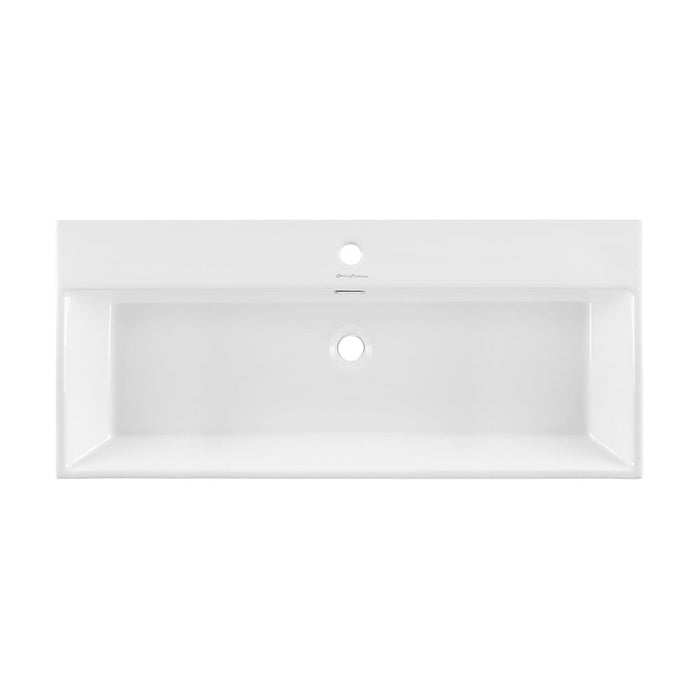 Swiss Madison Claire 40" Rectangle Wall-Mount Bathroom Sink - SM-WS335