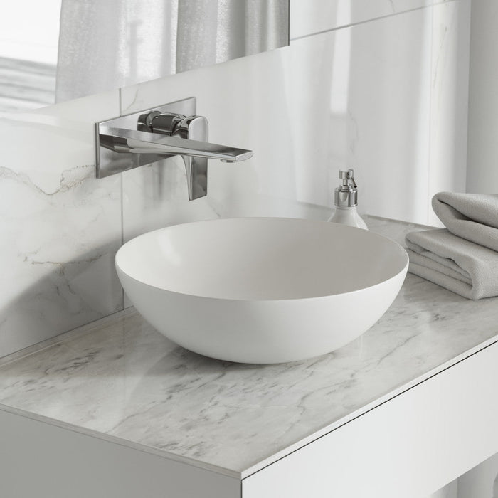 Swiss Madison Classe 16 Ceramic Sink in Shiny White - SM-VS240