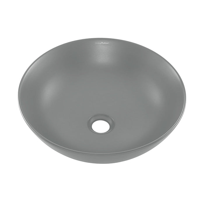 Swiss Madison Classe 16 Color Ceramic Sink in Matte Grey - SM-VS243