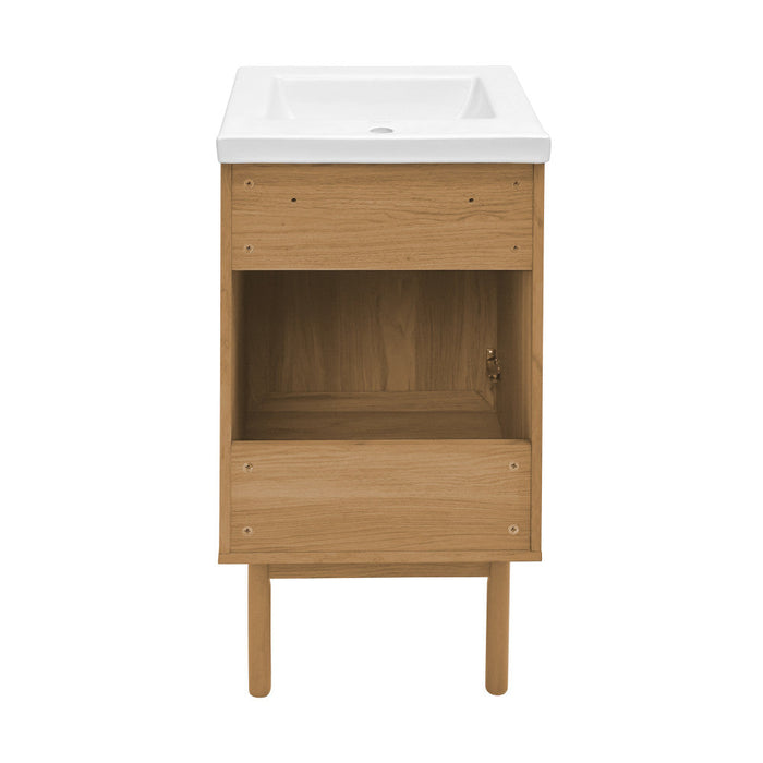 Swiss Madison Classe 18" Bathroom Vanity in Oak - SM-BV661