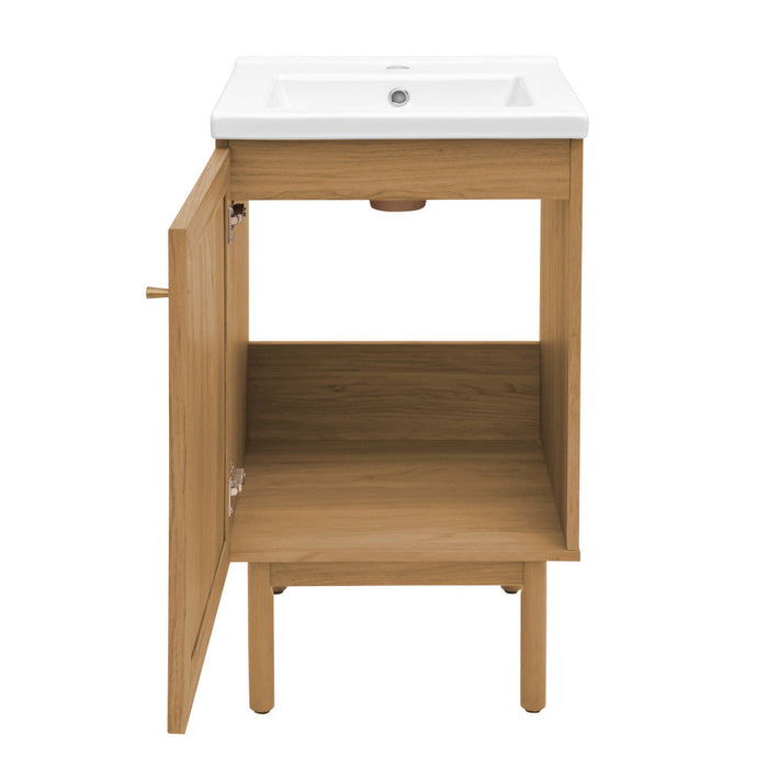 Swiss Madison Classe 18" Bathroom Vanity in Oak - SM-BV661