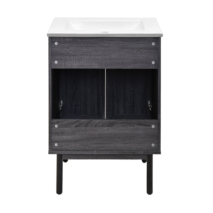 Swiss Madison Classe 24" Bathroom Vanity in Black - SM-BV662B